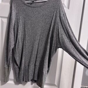 Express Charcoal Knit Sweater